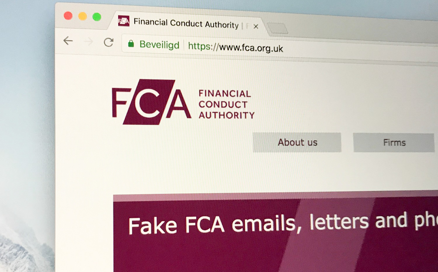 UK Finance Watchdog Mimicked In Crypto Scam Email