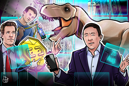 Bitcoin Bombshell, Libra Rivals, Twitter Spats: Hodler’s Digest, Aug. 19–25