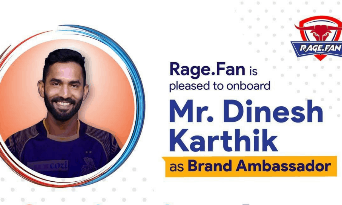 Dinesh-karthik-to-give-blockchain-based-fantasy-sports-platform rage.fan more-visibility   