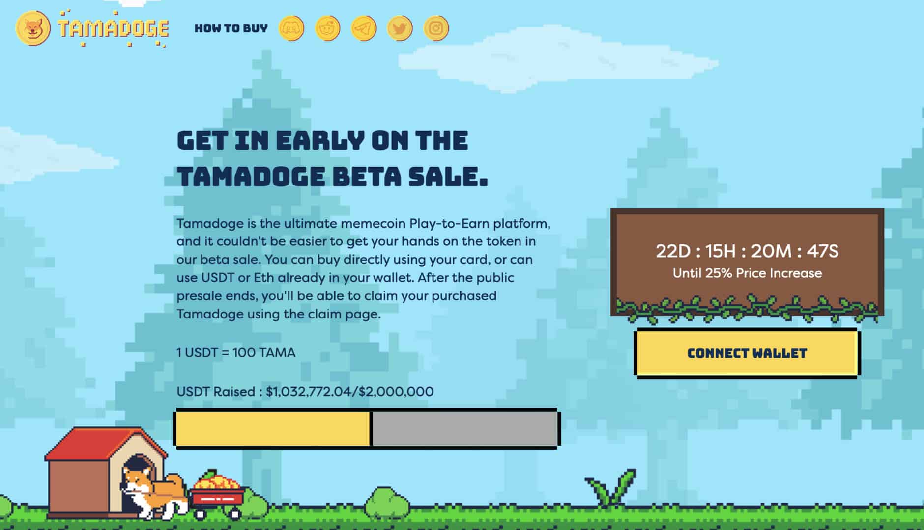 Metaverse-memecoin-tamadoge-raises-$1-million-midway-through-its-beta-sale