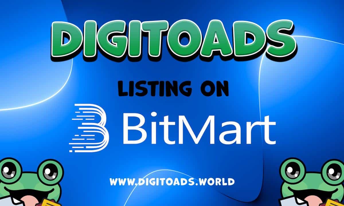 New-meme-coin-digitoads-(toads)-token-to-list-on-bitmart-exchange