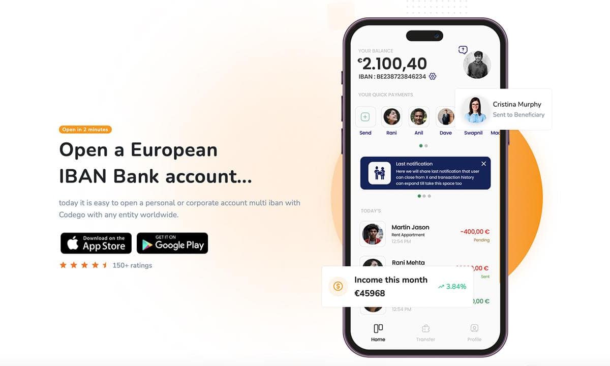Codego-group-launches-codegopay-–-an-all-in-one-payment-app-with-ibans,-cards,-and-crypto-euro-conversions
