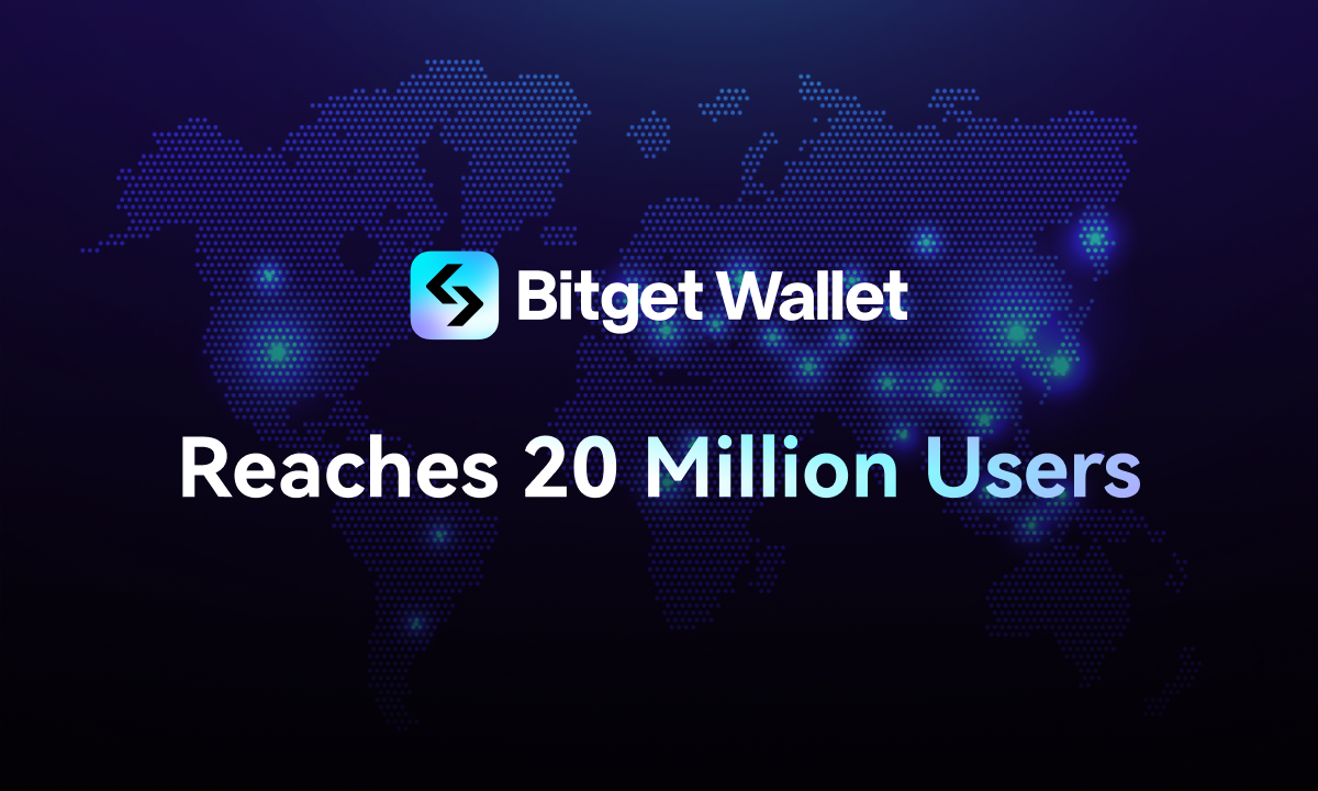 Bitget-wallet-reaches-20-million-users,-becoming-the-fourth-largest-global-web3-wallet