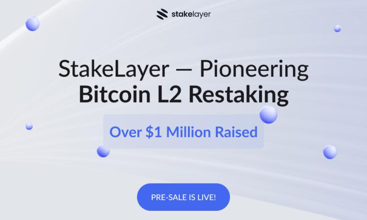 First-restaking-protocol-stakelayer,-raises-over-$1-million-in-stake-pre-sale
