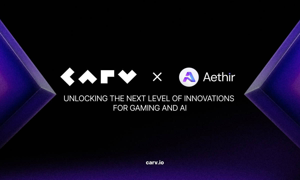 Carv-and-aethir-partner-to-power-next-gen-gaming-and-ai,-offering-reciprocal-rewards-between-communities