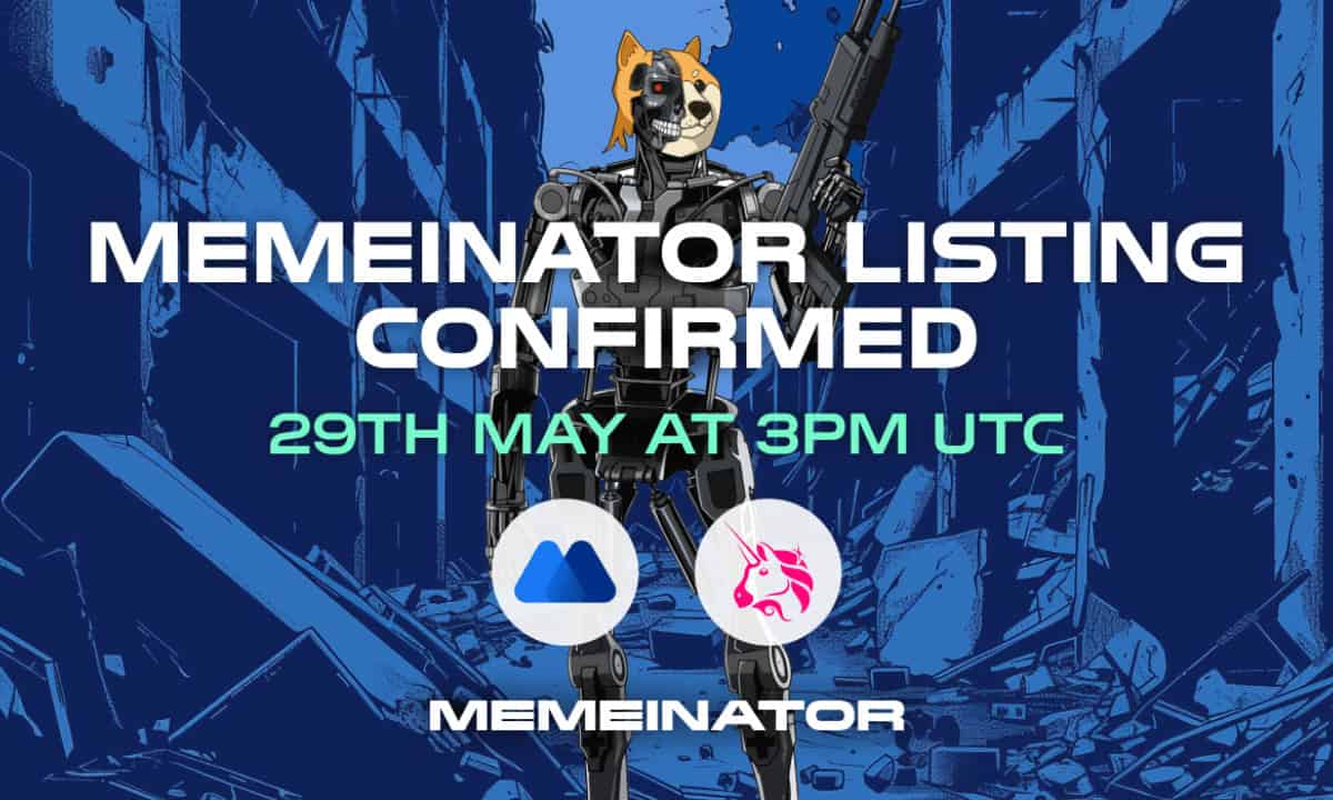 Viral-meme-coin,-memeinator,-lists-on-exchanges-after-raising-$7.7m