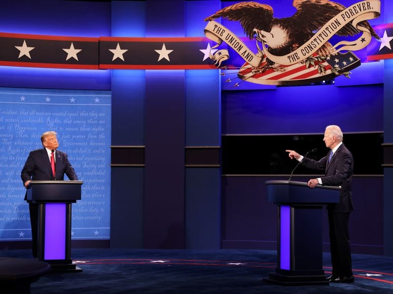 Trump-and-biden-likely-won’t-shake-hands-at-debate,-prediction-market-says