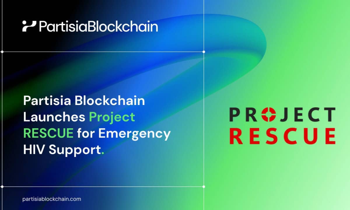 Partisia-blockchain-pioneers-project-rescue-to-provide-essential-aid-to-hiv-affected-communities