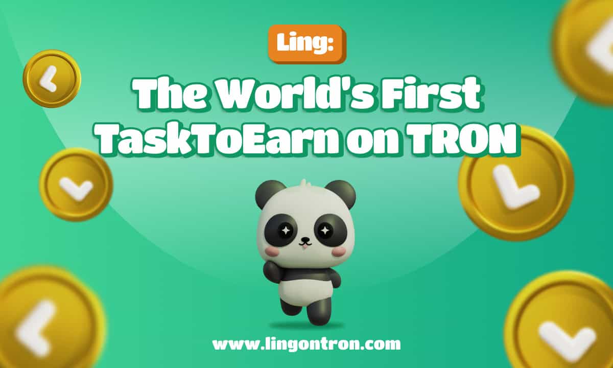 Panda-ling-($ling)-unveils-tron-based-tap2earn-and-task2earn-platform-–-presale-event-announced