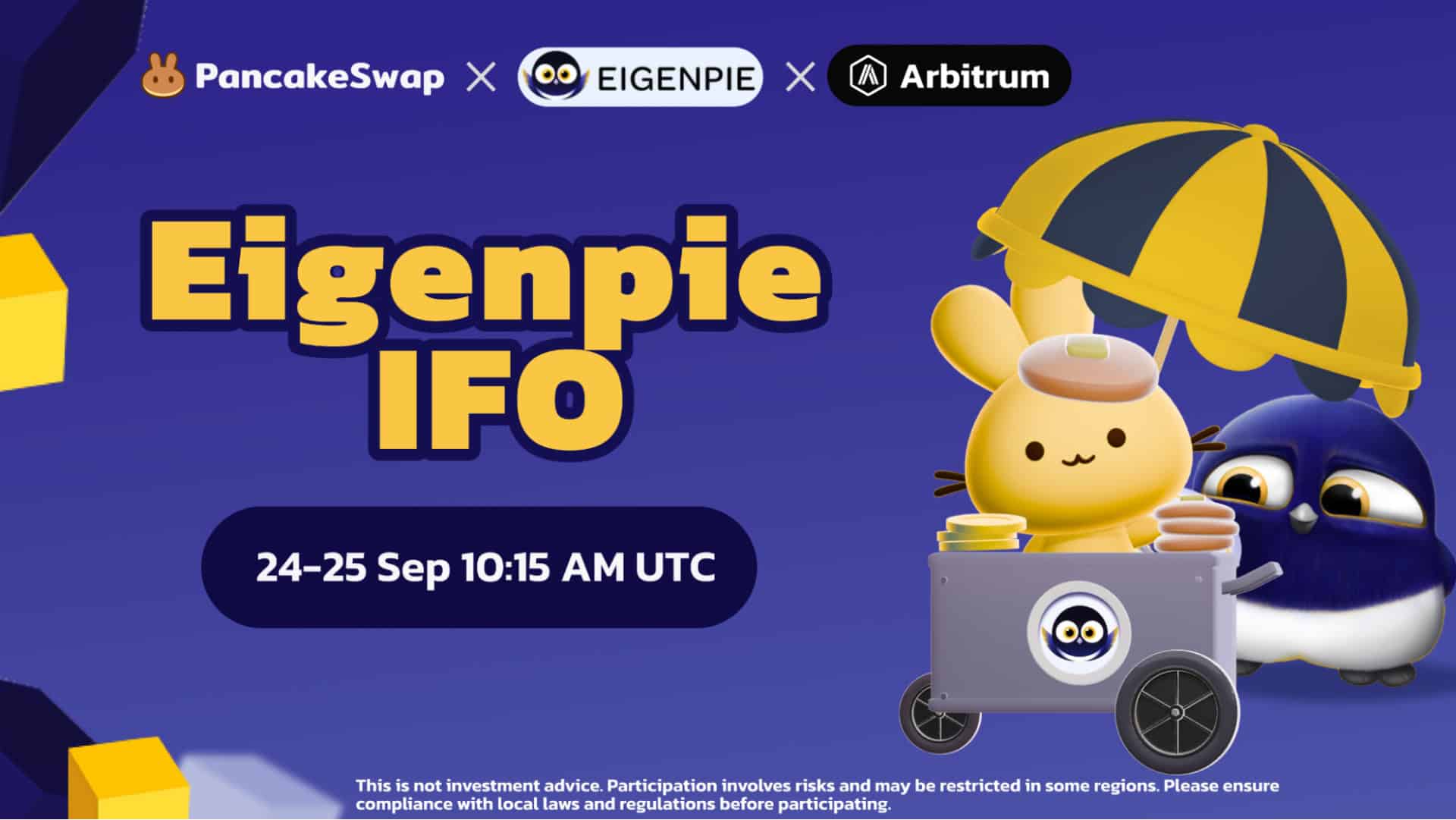 Pancakeswap-launches-first-ifo-on-arbitrum-featuring-eigenpie