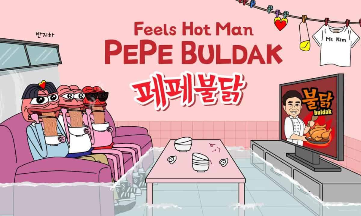 Korean-k-meme-pepe-buldak($bul)-surpasses-$1-million-in-presales,-set-to-launch-offline-stores