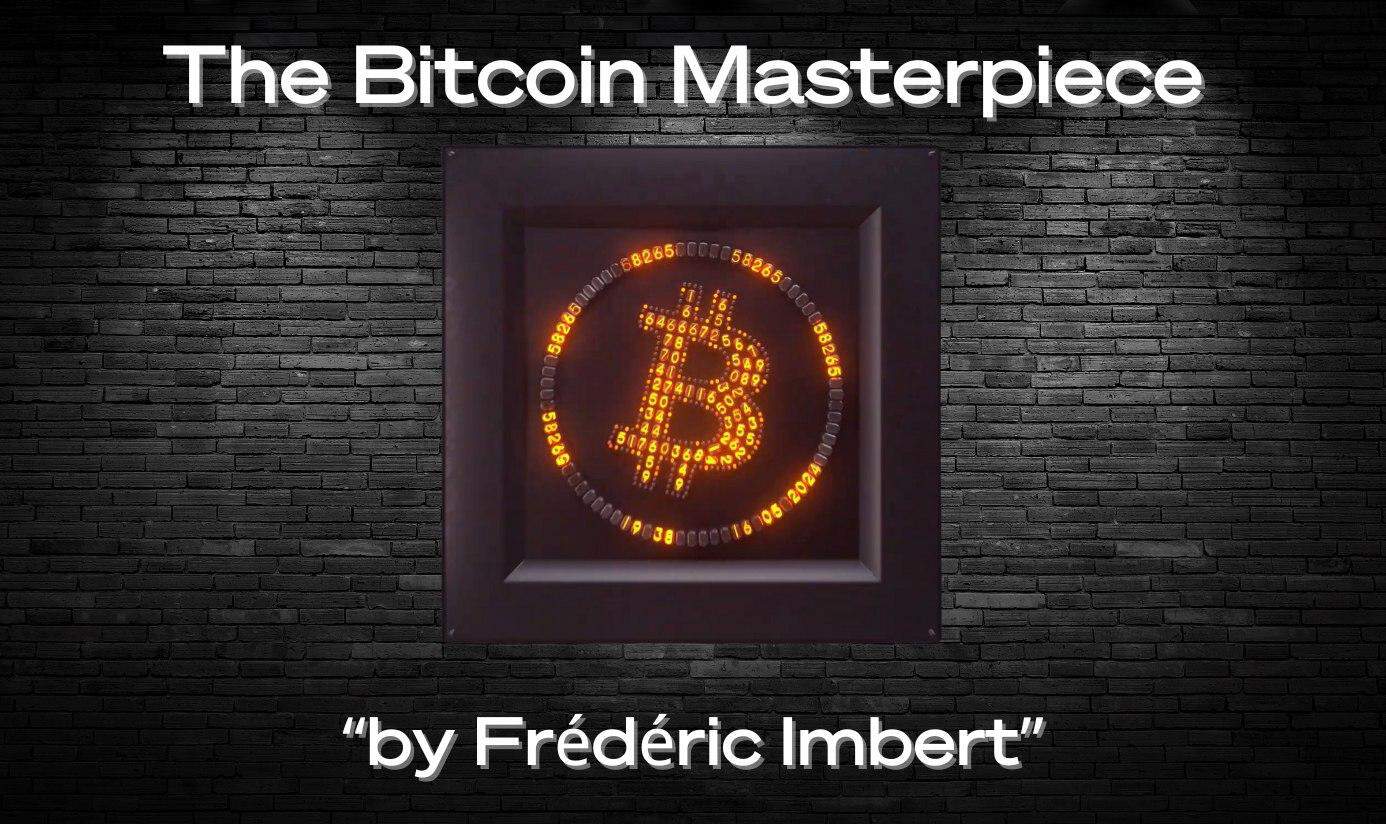 Frederic-imbert-commemorates-15-years-of-bitcoin-through-art-with-the-bitcoin-masterpiece