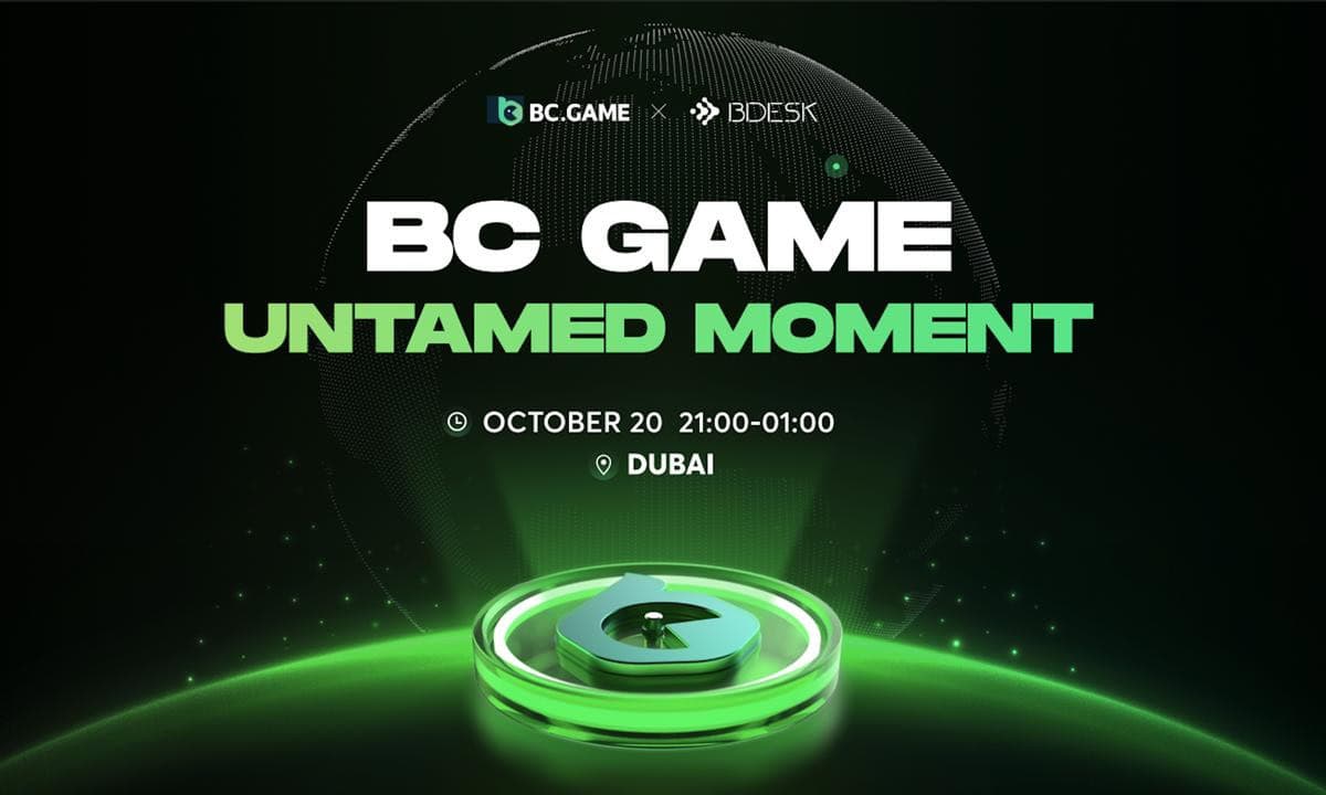 Bc.game-1st-brand-event-untamed-moments-will-kick-off-in-dubai-during-blockchain-life-2024