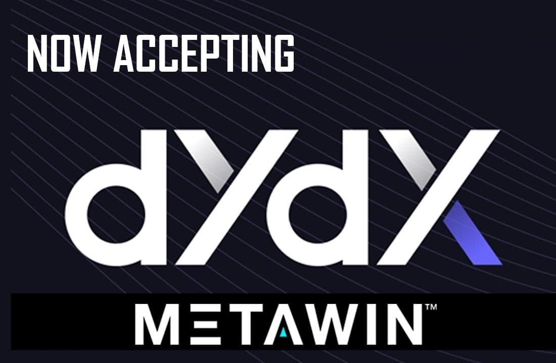 Metawin-integrates-$dydx,-launches-new-prize-draw-with-5,000-dydx-tokens-for-eligible-participants