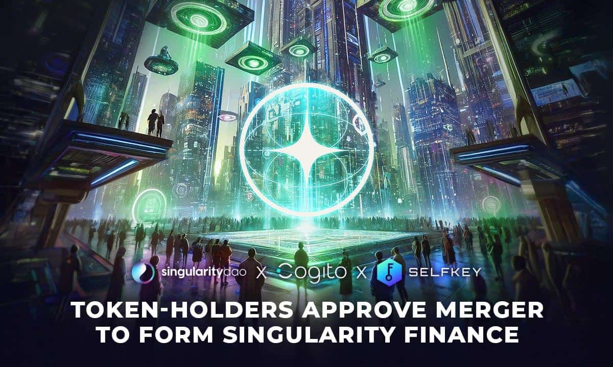 Singularitydao,-selfkey-and-cogito-finance-token-holders-approve-merger-to-form-singularity-finance