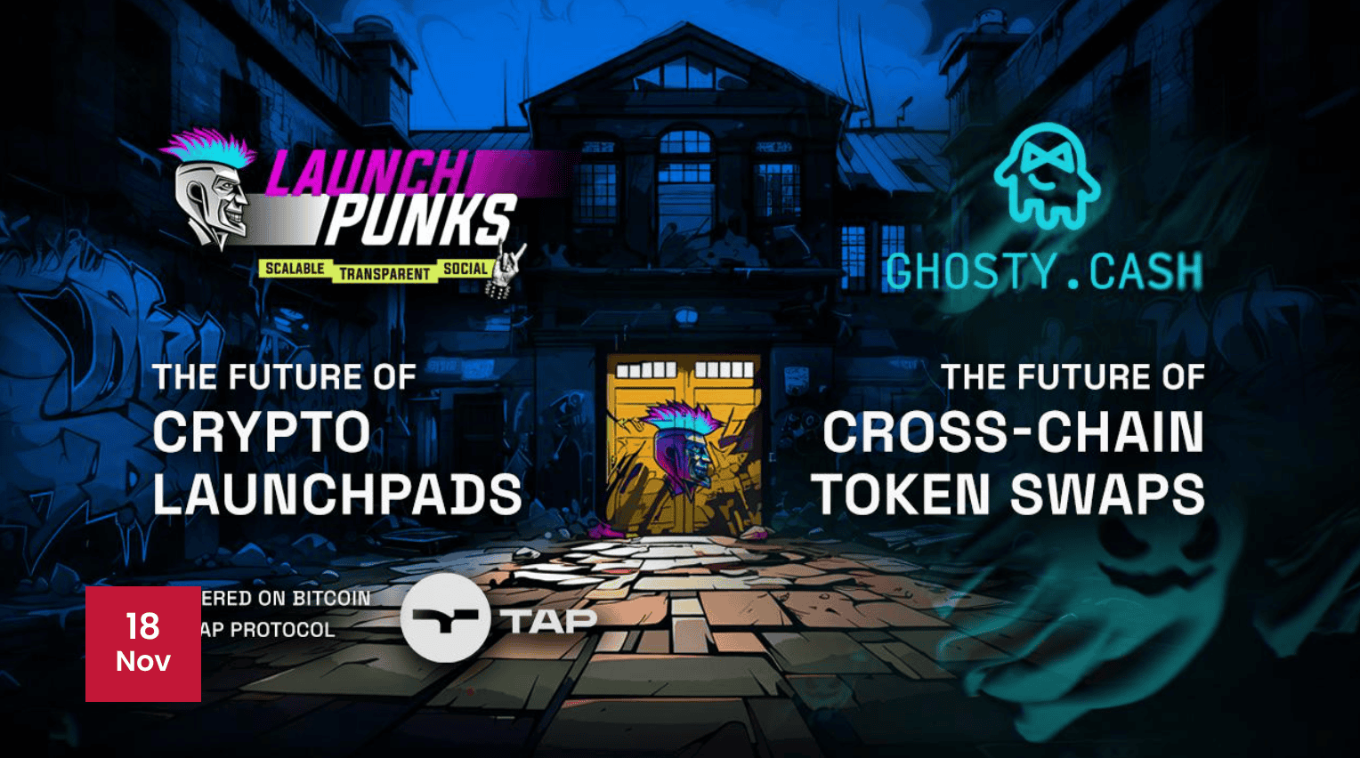 Next-gen-gamified-launchpad-launchpunks-goes-live-with-ghosty-cash