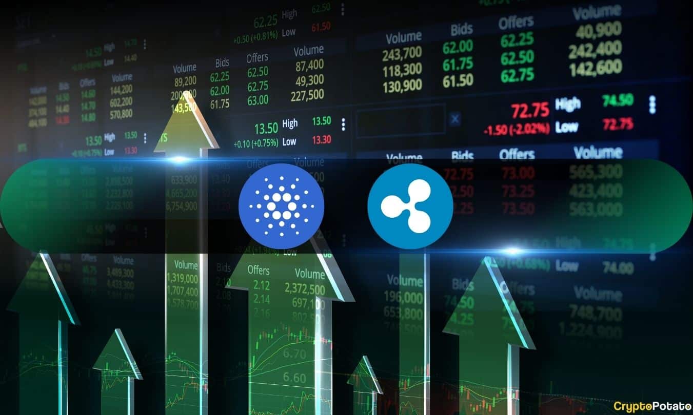 Cardano-(ada)-and-ripple-(xrp)-lead-altcoin-gains-as-bitcoin-flirts-with-$100k