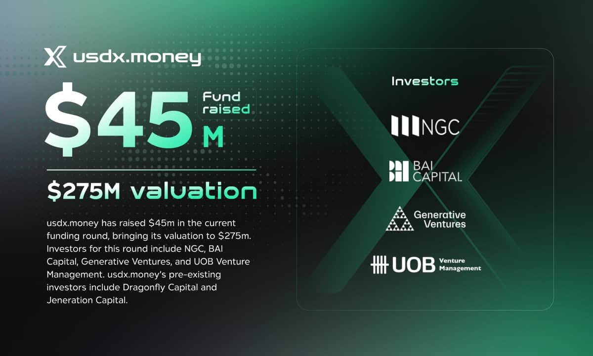 Usdx.money-secures-$45m-new-financing-at-$275m-valuation