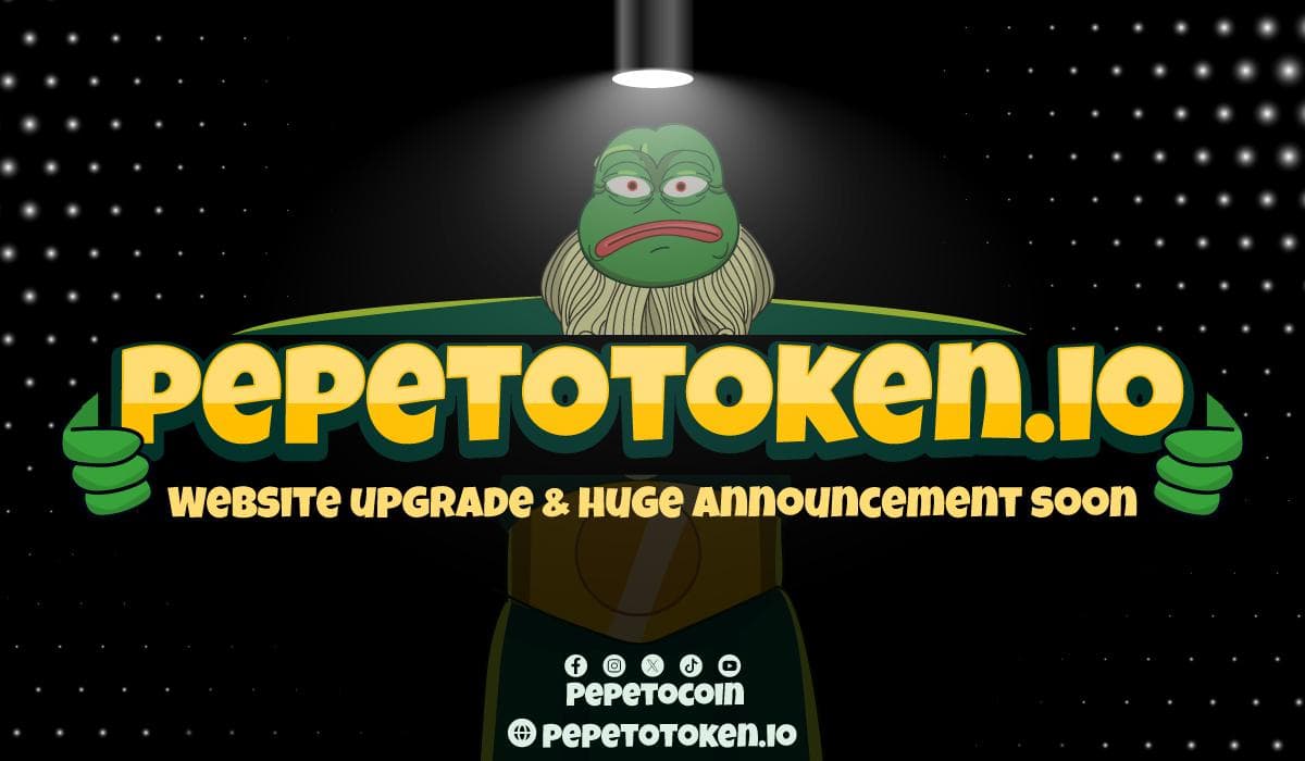 Memecoin-project-raises-over-$1m,-unveils-website-upgrade,-and-announces-upcoming-pepetoswap-launch