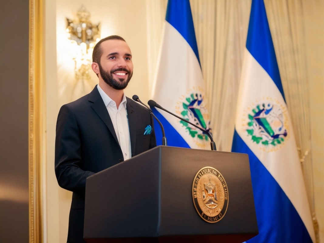 Bukele-is-the-president-of-el-salvador,-not-bitcoin