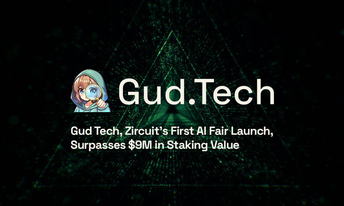 Gud-tech,-zircuit’s-first-ai-fair-launch,-surpasses-$9m-in-staking-value