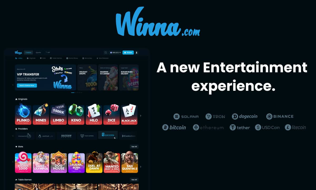 New-crypto-casino-platform-winna.com-secures-$15-million-in-seed-funding