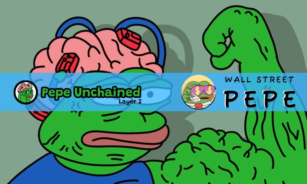 Pepe-unchained-up-15%-following-pump-pad-update,-wall-street-pepe-ico-raises-$40m