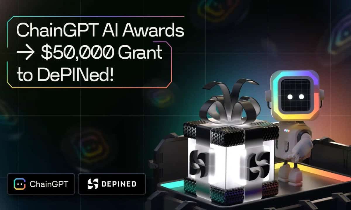 Chaingpt-awards-$50,000-grant-to-depined-to-power-ai-agents-with-chaingpt’s-llms