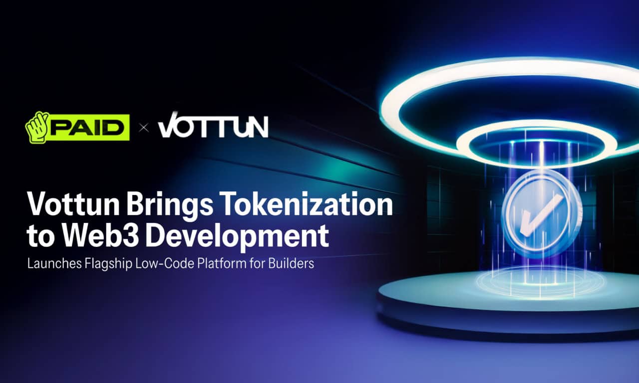 Vottun-brings-tokenization-to-web3-development;-launches-flagship-low-code-platform-for-builders