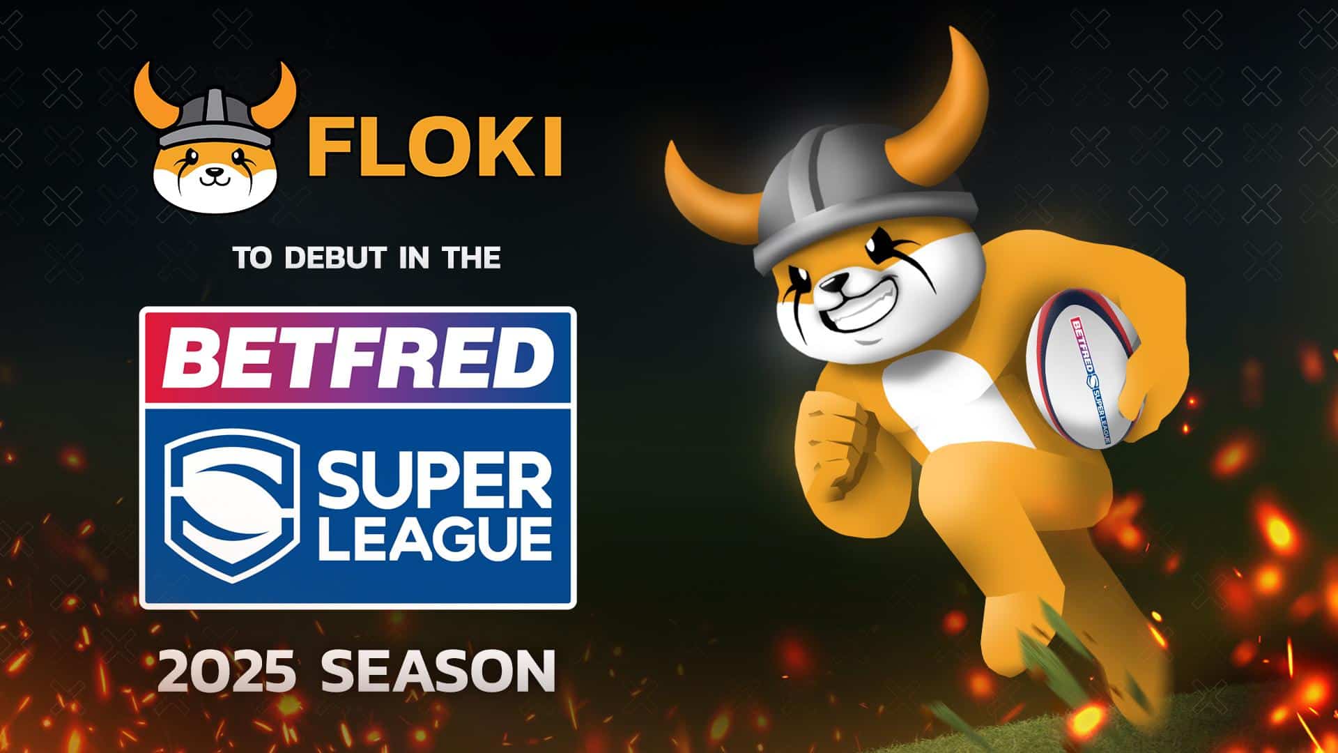 Floki-scores-pitchside-ad-campaign-in-rugby-super-league